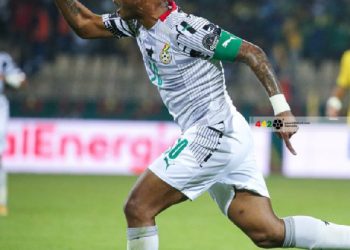 Andre Ayew becomes the first Black Stars player to reach a decade of goals at the AFCON