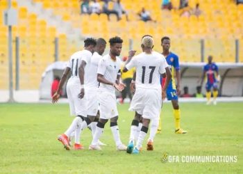 Friendly Match: Afriyie Barnieh hits brace as Black Galaxies thump Accra Five Stars 3-0