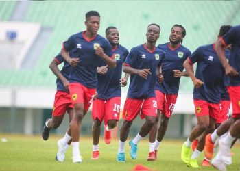 VIDEO: Asante Kotoko hold first training ahead of RC Kadiogo return league