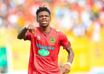 Kotoko ‘Starboy’ Frank Etouga Mbella breaks silence on his fitness ahead of Kadiogo game