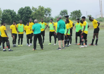 Black Galaxies open camp in Prampram; three key players missing