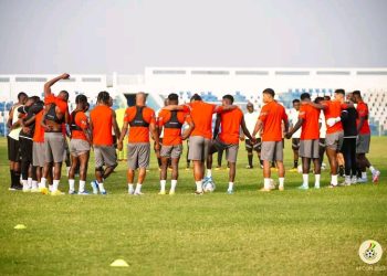 First pictures as Black Stars begin preparations for AFCON 2023 in Abrankese