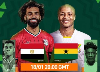 WATCH LIVE: EGYPT VS GHANA – AFCON 2023