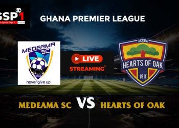 Live: Medeama SC vs. Hearts of Oak-GPL MD 17 fixture