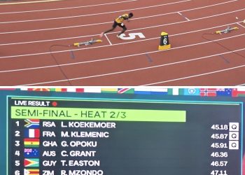 Opoku qualifies to Men’s 400m final as Odo Broni crashes out at World Athletics U20 Championships